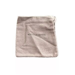 Bottega Veneta Dust Bag Drawstring 5” X 5” Mini Jewelry Pouch